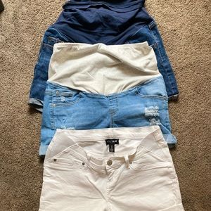 Maternity Jean Shorts